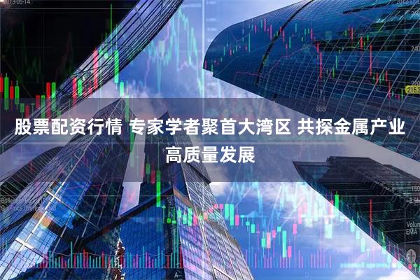 股票配资行情 专家学者聚首大湾区 共探金属产业高质量发展